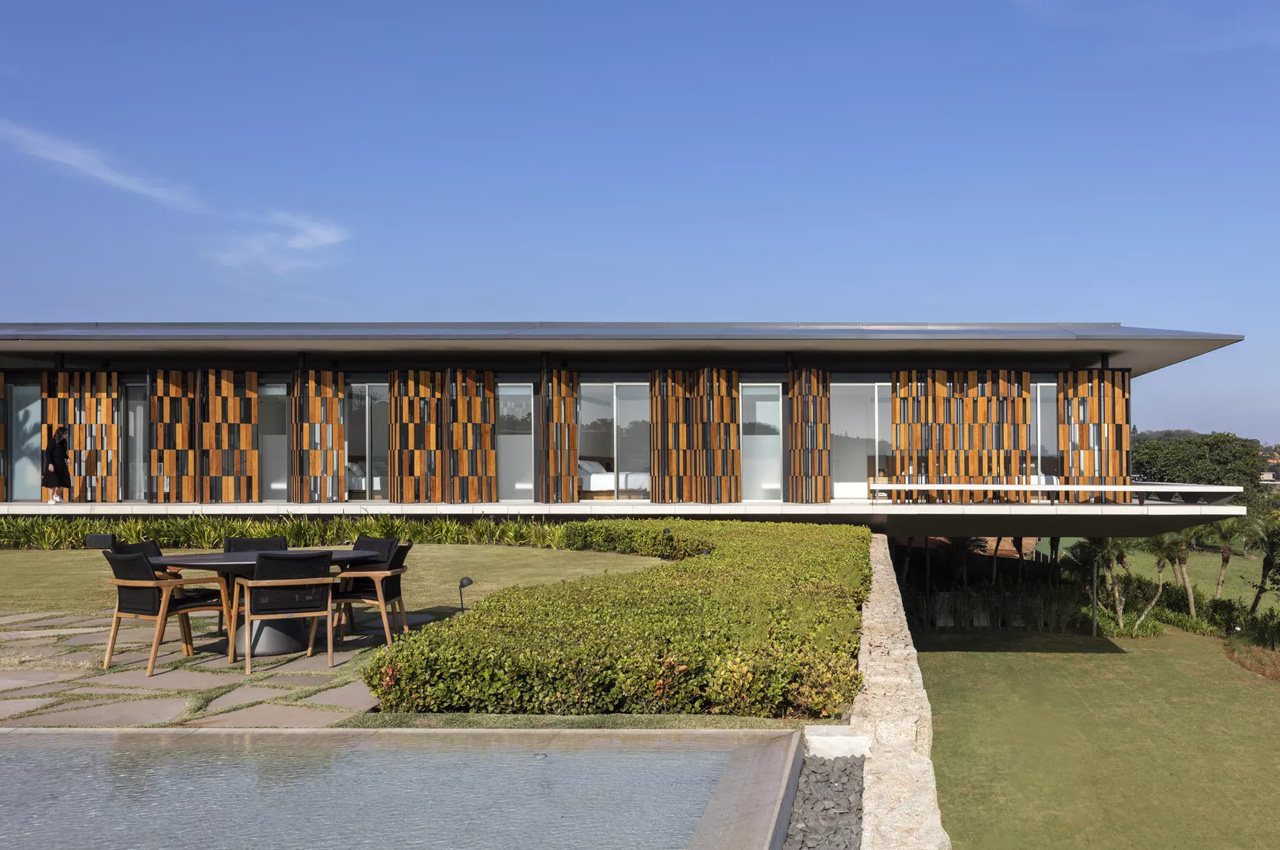 #Rural Brazilian home with an impressive cantilever is the ideal getaway retreat