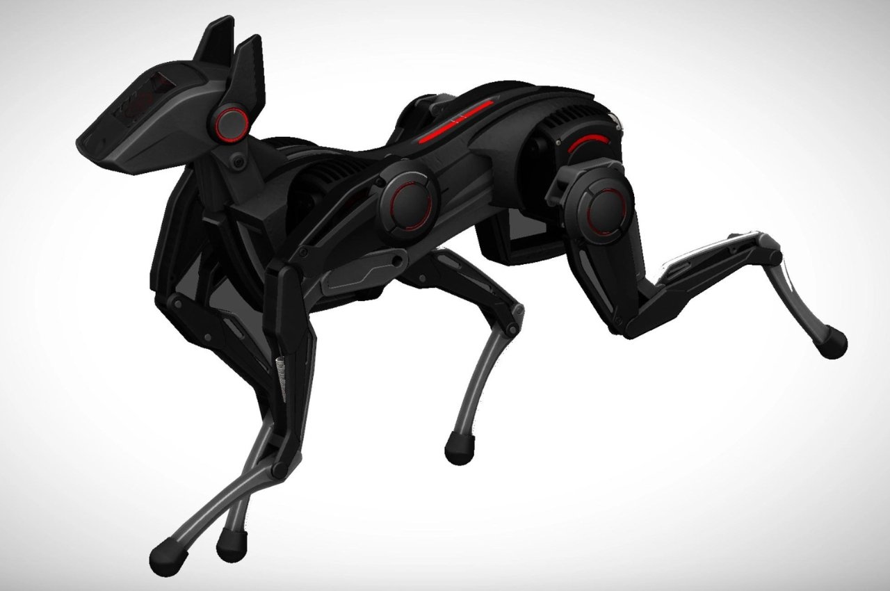 This Musculoskeletal dog the upgrade that makes your robot pet dream realistic - Yanko Design
