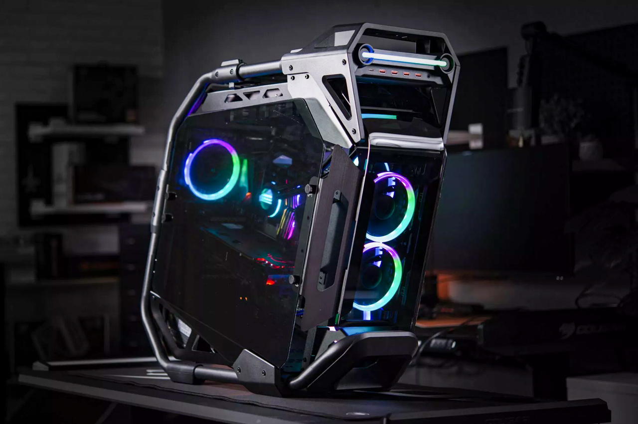 Open-air COUGAR Cratus PC case – Duality of aesthetics and ...
