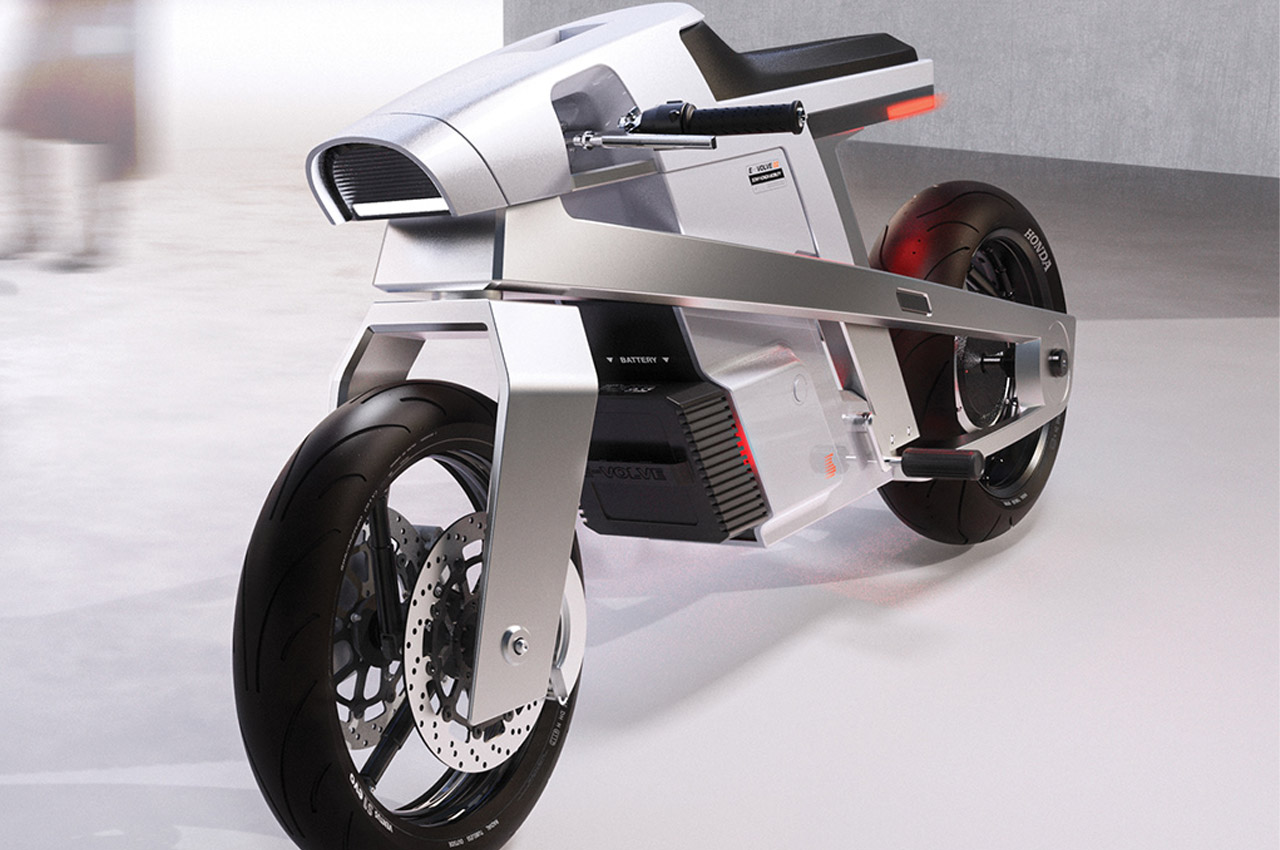 #Sony x Honda E-Volve concept evolves with the riders skill level and preferred driving modes