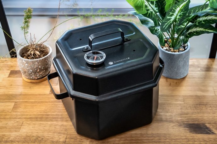 This portable three-way smoker makes you the Master of the Pit anywhere you go