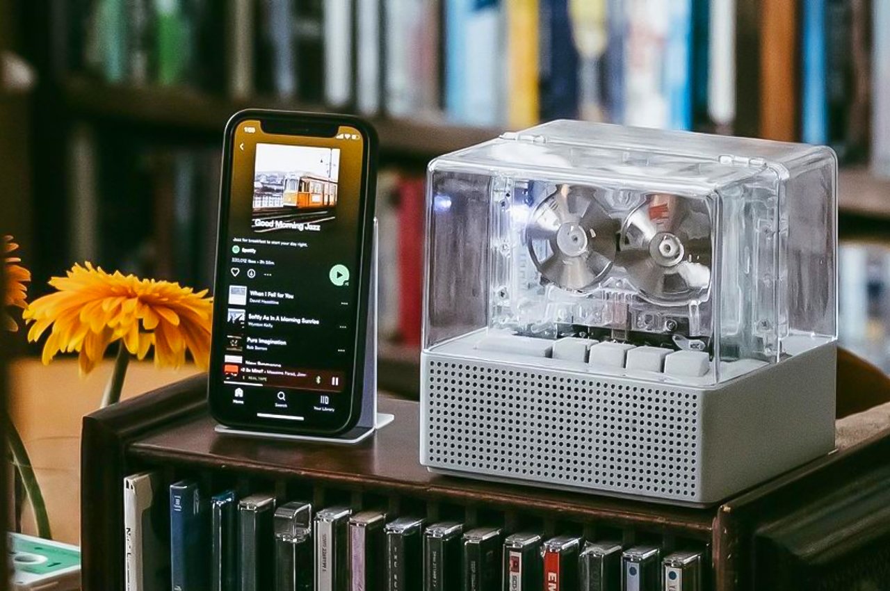 IT'S REAL Bluetooth Speaker + Cassette Player Combo by NINM Lab —  Kickstarter