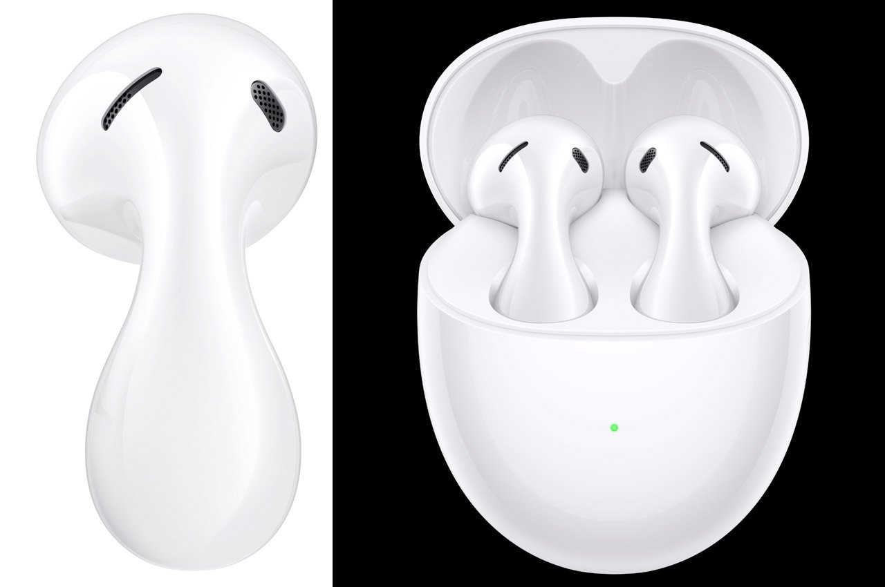 Waterdrop-shaped HUAWEI FreeBuds 5 promise ergonomic comfort, premium sound  and excellent ANC - Yanko Design