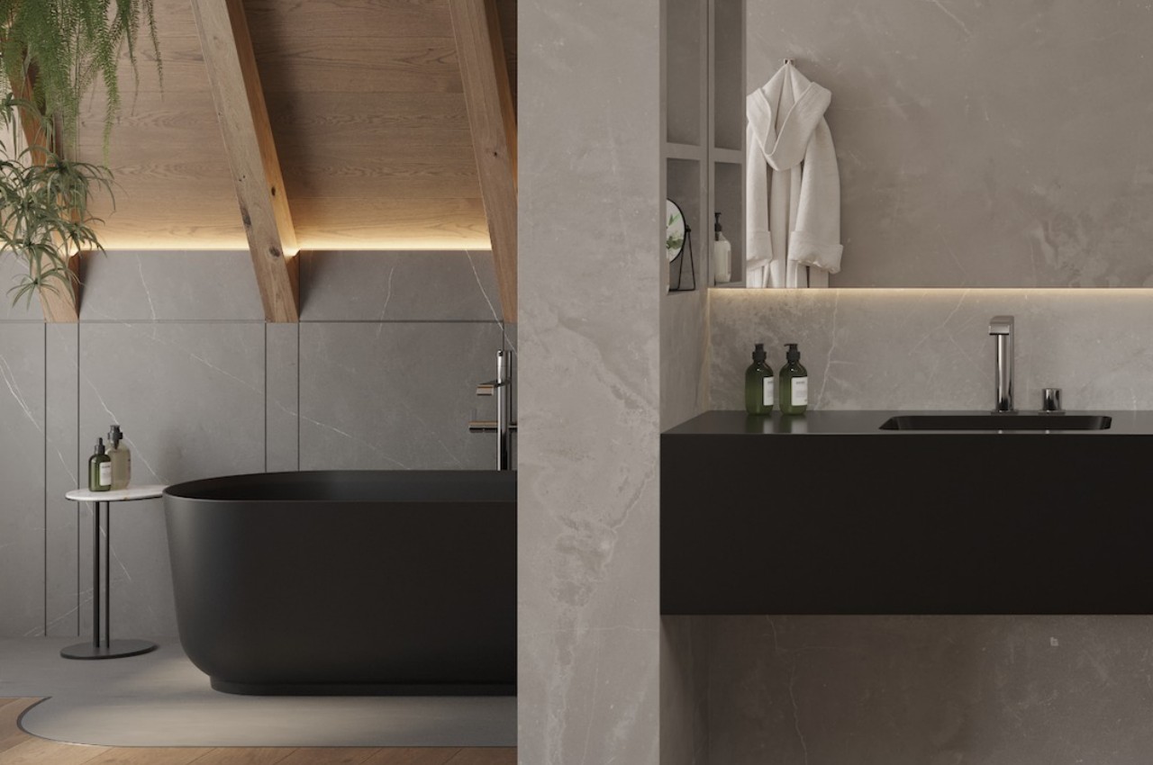 #What is the secret behind a luxurious bathroom décor?