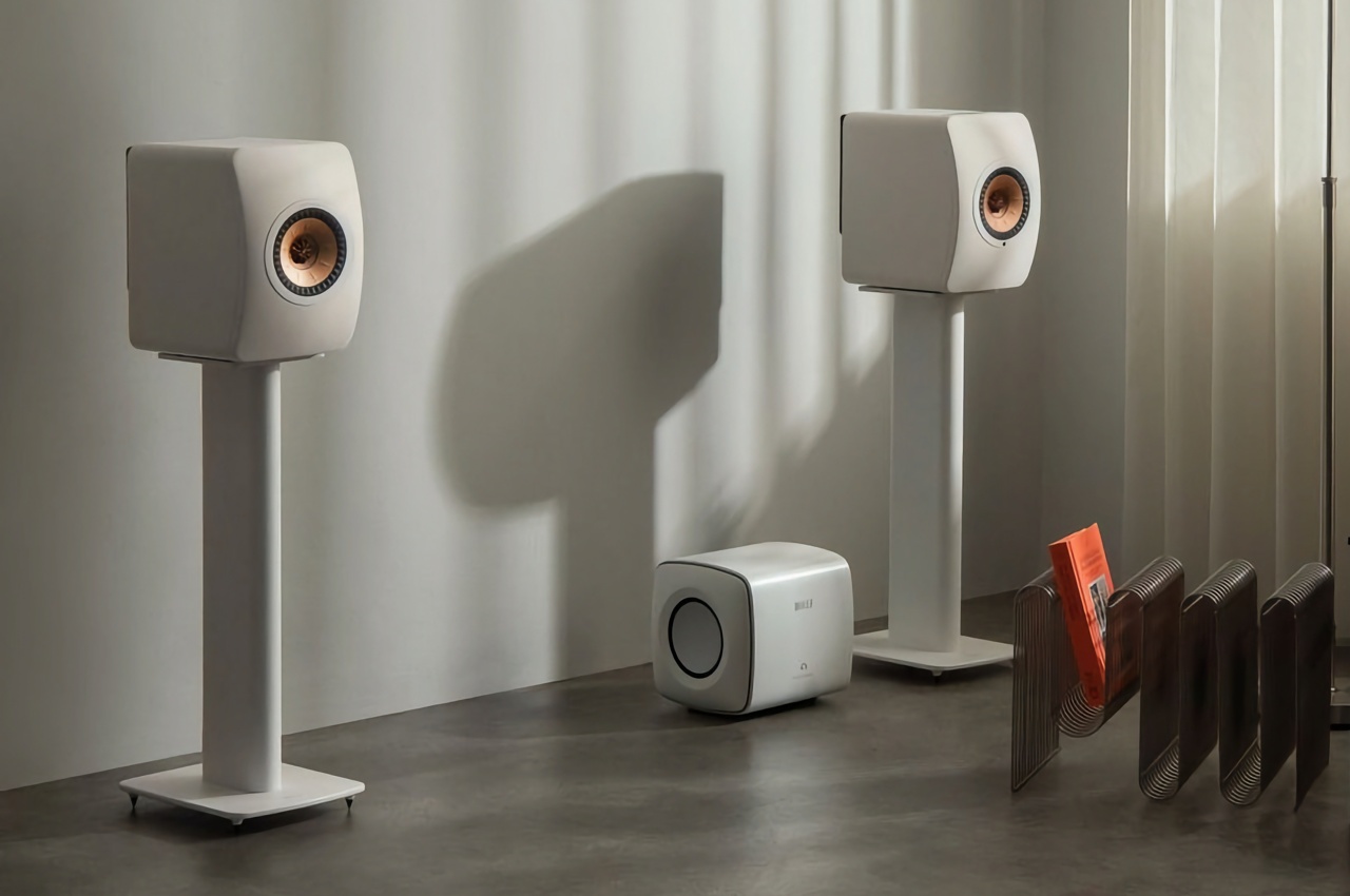 KEF Wireless HiFi Speakers deliver audio clarity wrapped in stunning designs