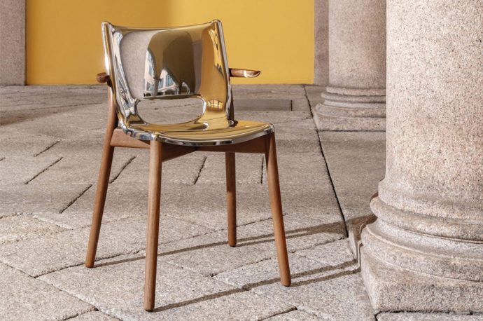 Alessi’s first foray into furniture collection with Philippe Starck is inspired by frying pans