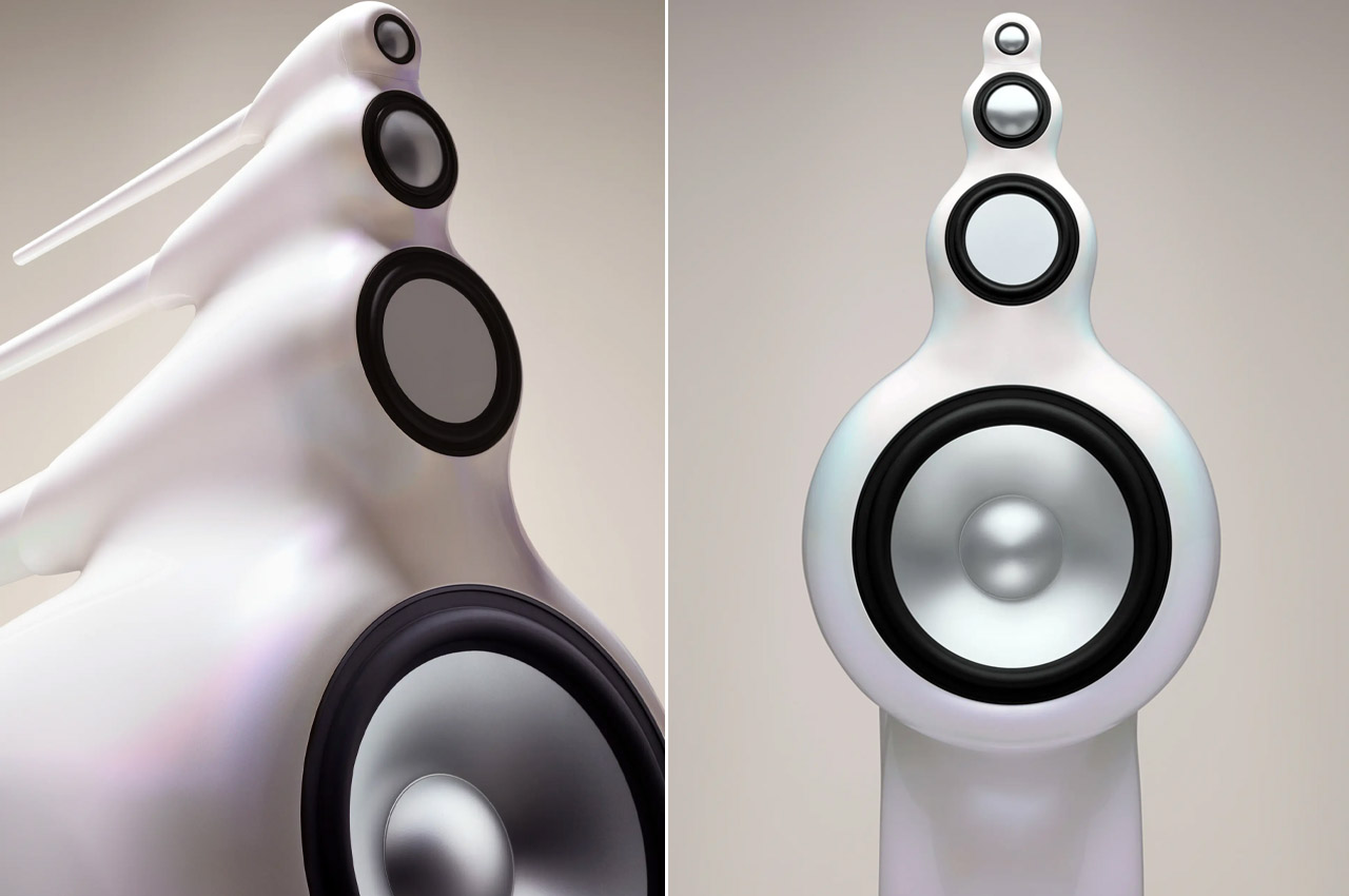Anniversary-edition Bowers & Wilkins Nautilus is a Pearl white finished masterpiece