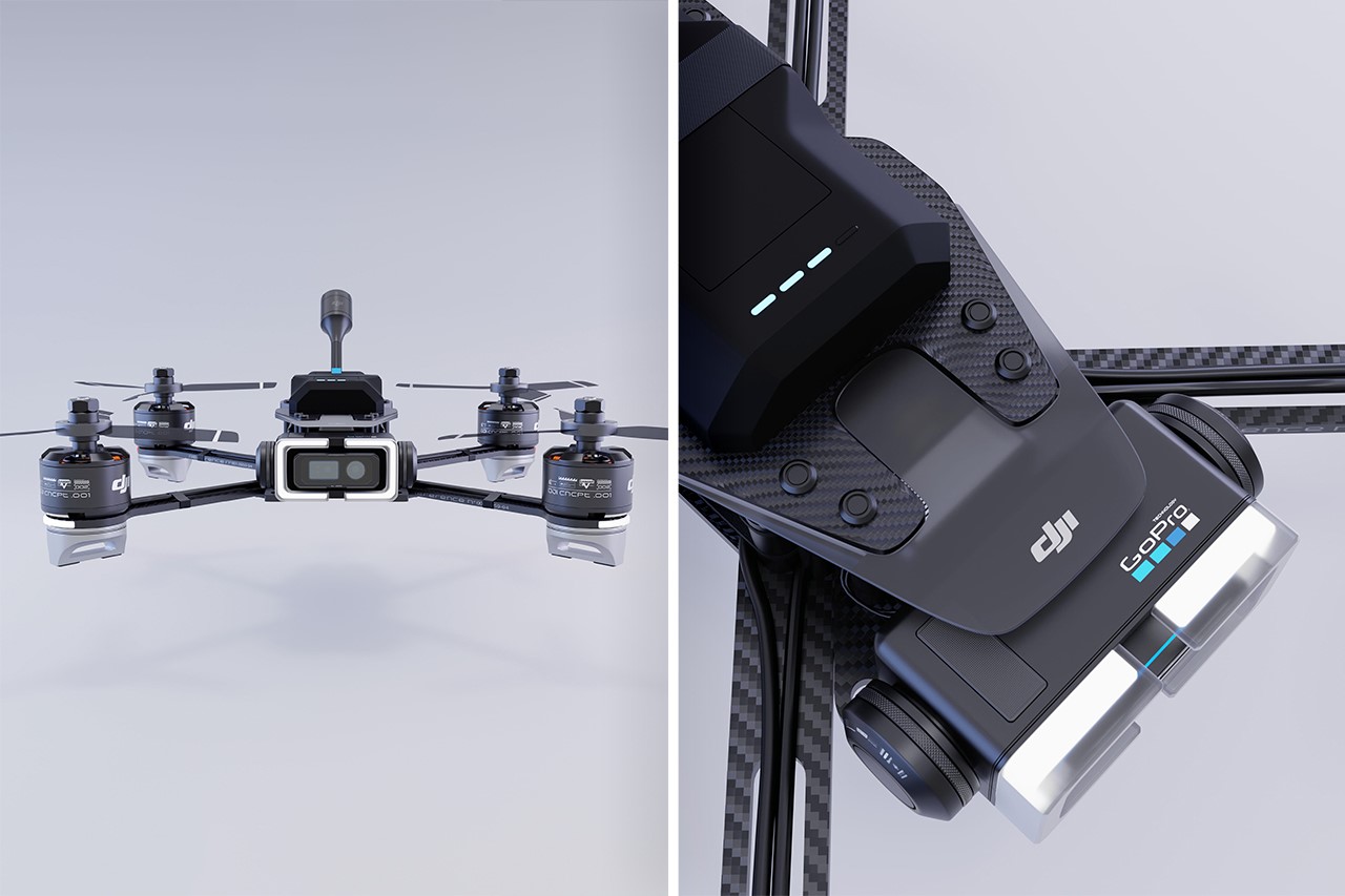 This DJI x GoPro FPV drone concept is a dream collab that NEEDS to - Yanko