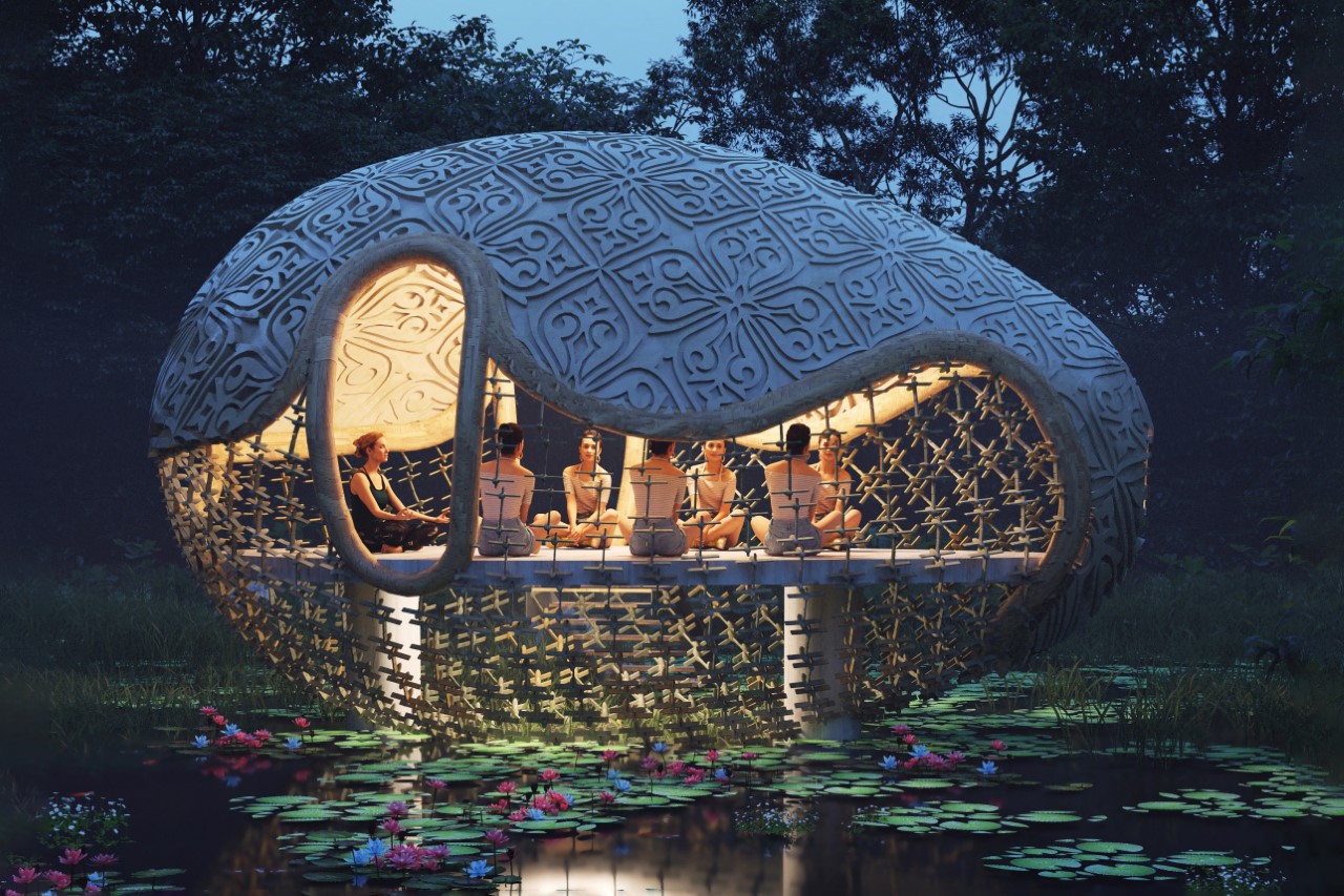 #Floating Lakeside Pod Lets Visitors Meditate to the Sound of Water and Nature