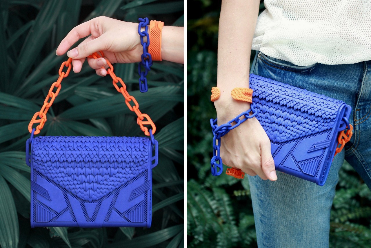 #Can 3D printing make fashion sustainable? This plastic handbag is made with minimal waste, and is repairable