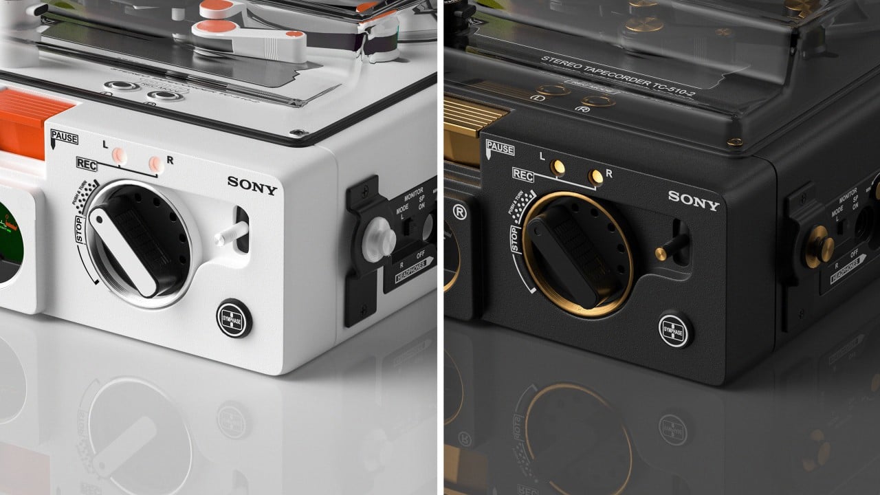 Redesigned Sony TC-510-2 Tape Recorder sports a new funky design that  audiophiles will love - Yanko Design