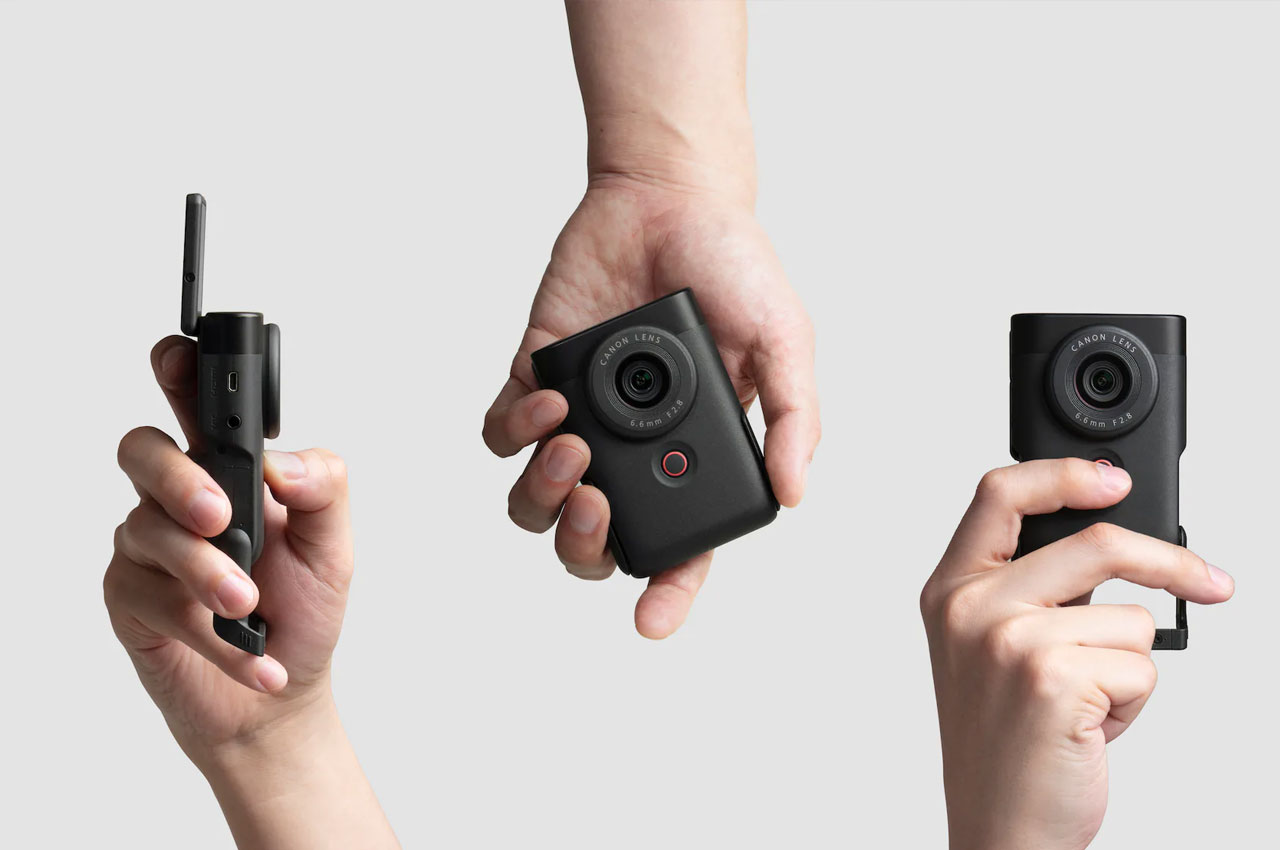 #Canon PowerShot V10 is a minimalist video camera for content creators