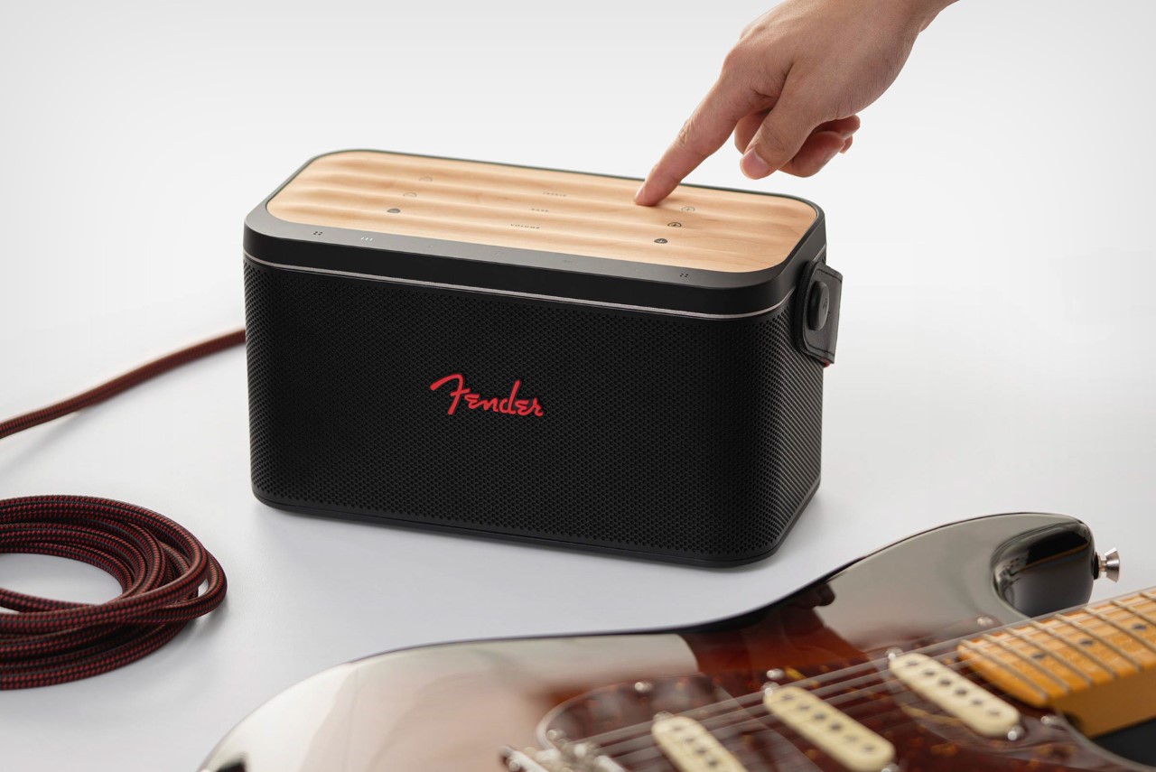 Fender Unveils A Hybrid Bluetooth Speaker + Portable Amp That Lets You Jam To Your Favorite Tunes