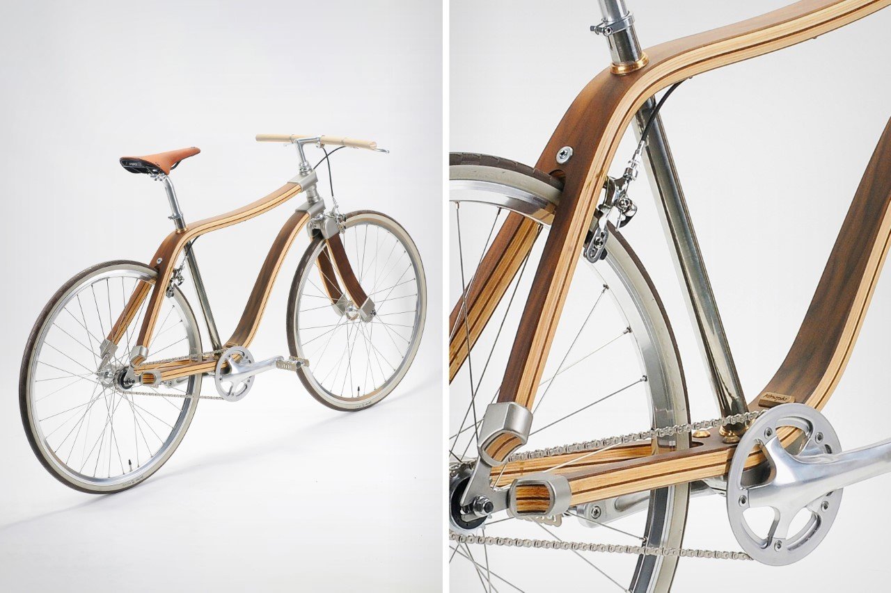 #Is wood strong enough to make a bicycle frame? This award-winning 2-wheeler says yes