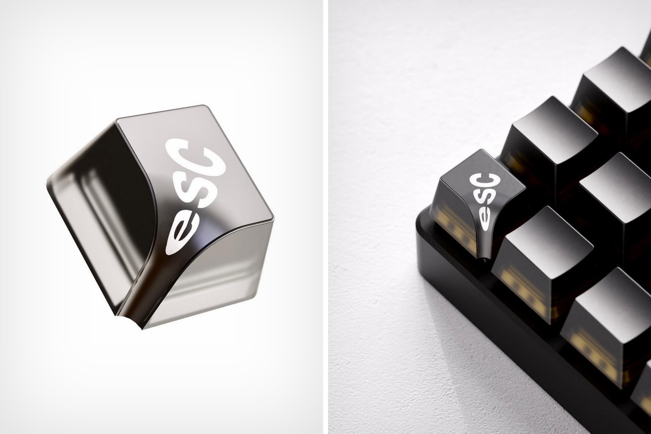 #Looking to escape a long workday? This optical illusion Esc keycap lets you leap down the rabbit hole