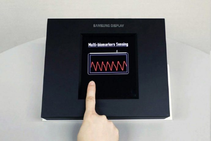 Samsung Reveals Revolutionary OLED Panel with Built-in Fingerprint Scanner and Heart Rate Sensor