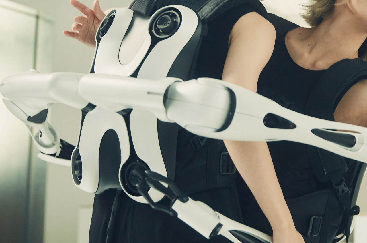 These wearable robotic limbs are a sneak-peak of future cyborgs in the making