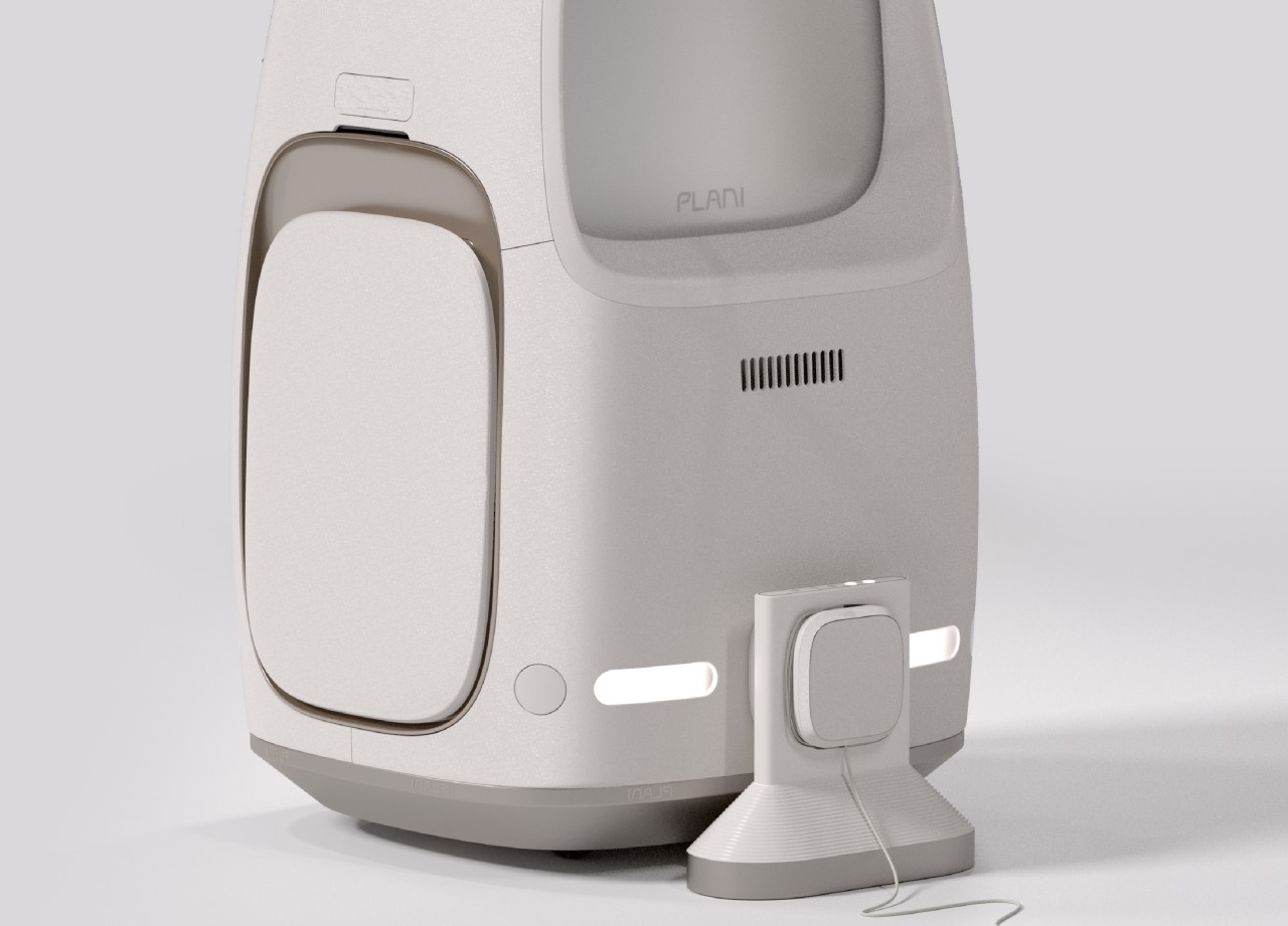 This cute air purifier robot concept tries to make your home safer and livelier
