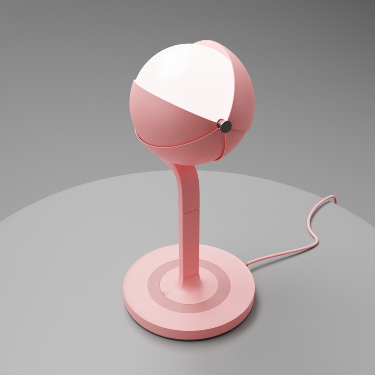 This eerie table lamp looks like an eyeball but can easily adapt to your lighting needs