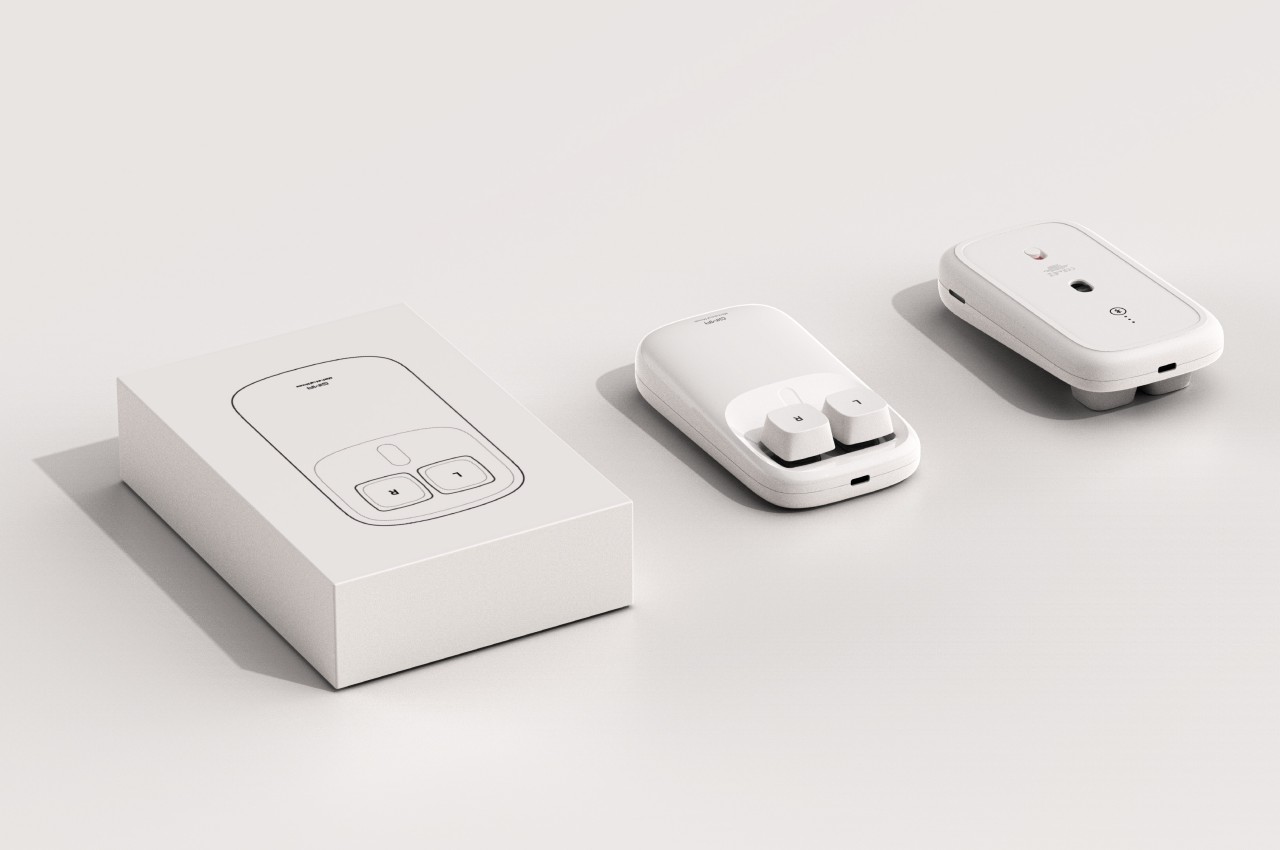 This quirky mouse redesign reuses mechanical keyboard parts for buttons