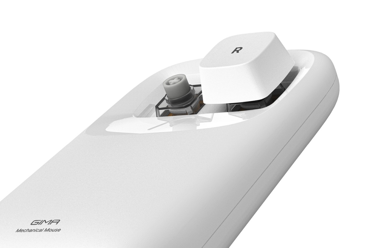 This quirky mouse redesign reuses mechanical keyboard parts for buttons