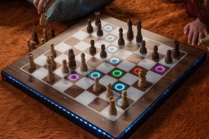 Watch this AI-powered Chessboard with Autonomously Moving Pieces in Action