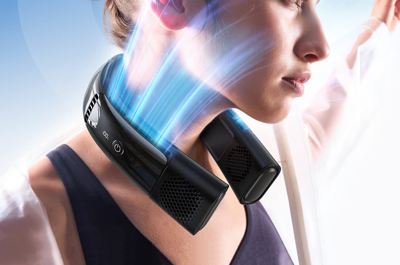 #Neck-worn air conditioners are gunning to be the next breakthrough piece of wearable tech