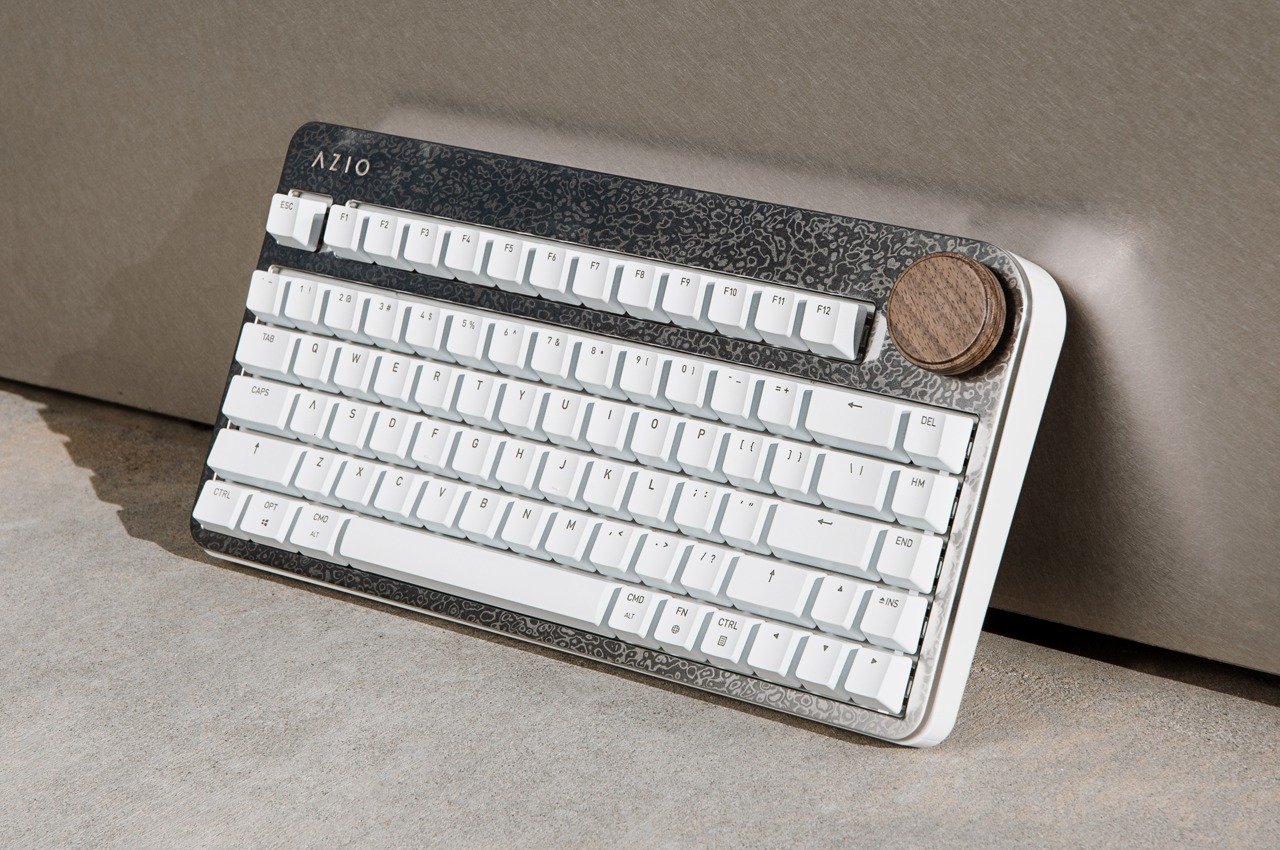 Ever wanted a concrete or aluminum faceplate keyboard? Say hello