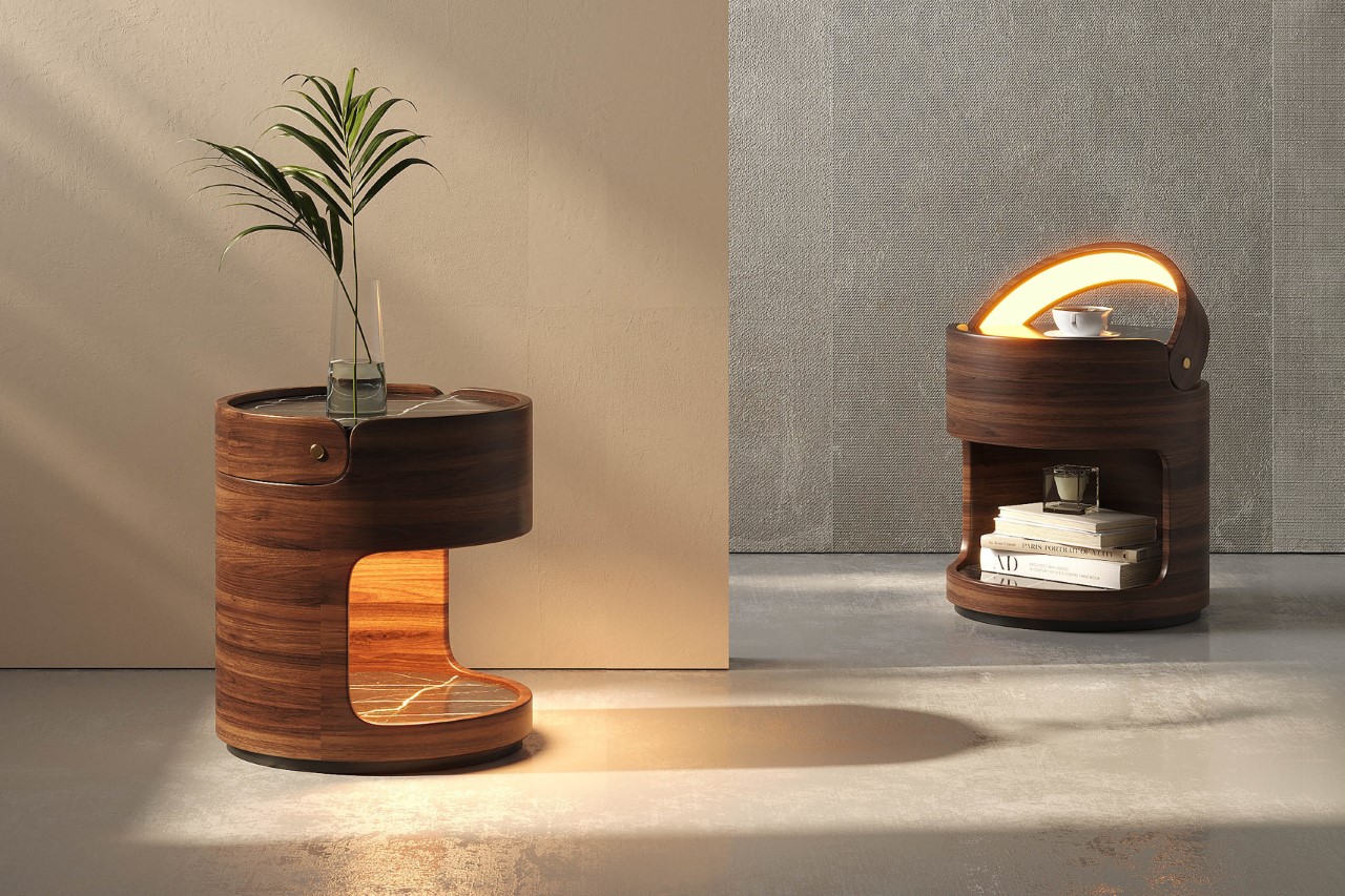 Pac-Man-inspired side table with ‘an open mouth’ adds warmth and wonder to your interior space