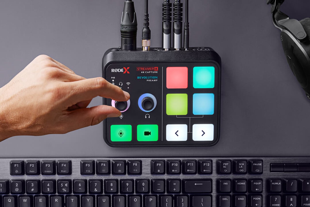 #A tiny $399 tabletop controller replaces an entire video production deck: Meet the RØDE Streamer X