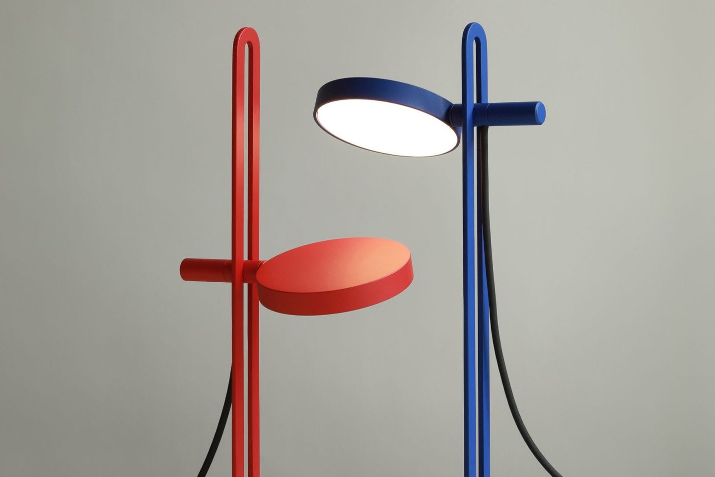#Echo desk lamp is a minimal + functional lighting design inspired by the shape of a tuning fork