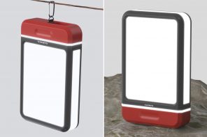 Garmin Lumina portable light for campers and hikers has it’s own satellite communication module