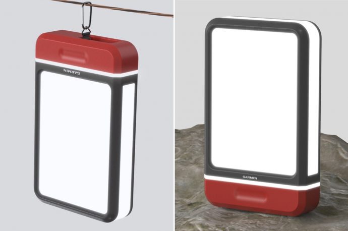 Garmin Lumina portable light for campers and hikers has it’s own satellite communication module