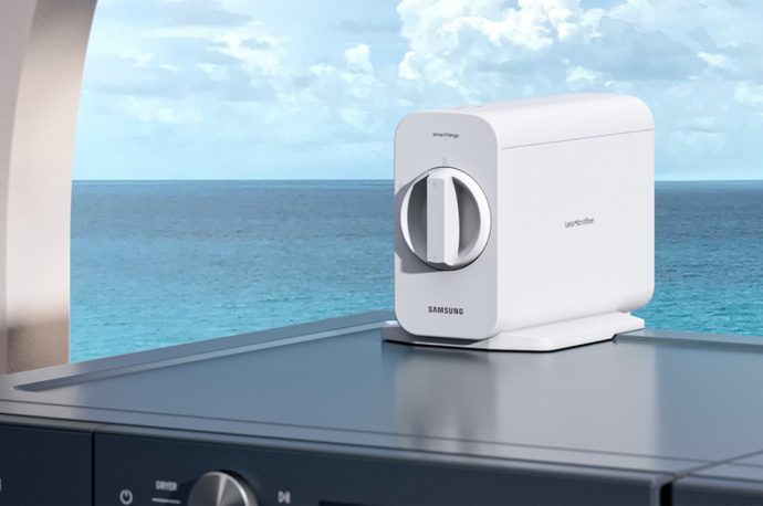 Samsung Less Microfiber Filters stop our laundry from destroying our oceans