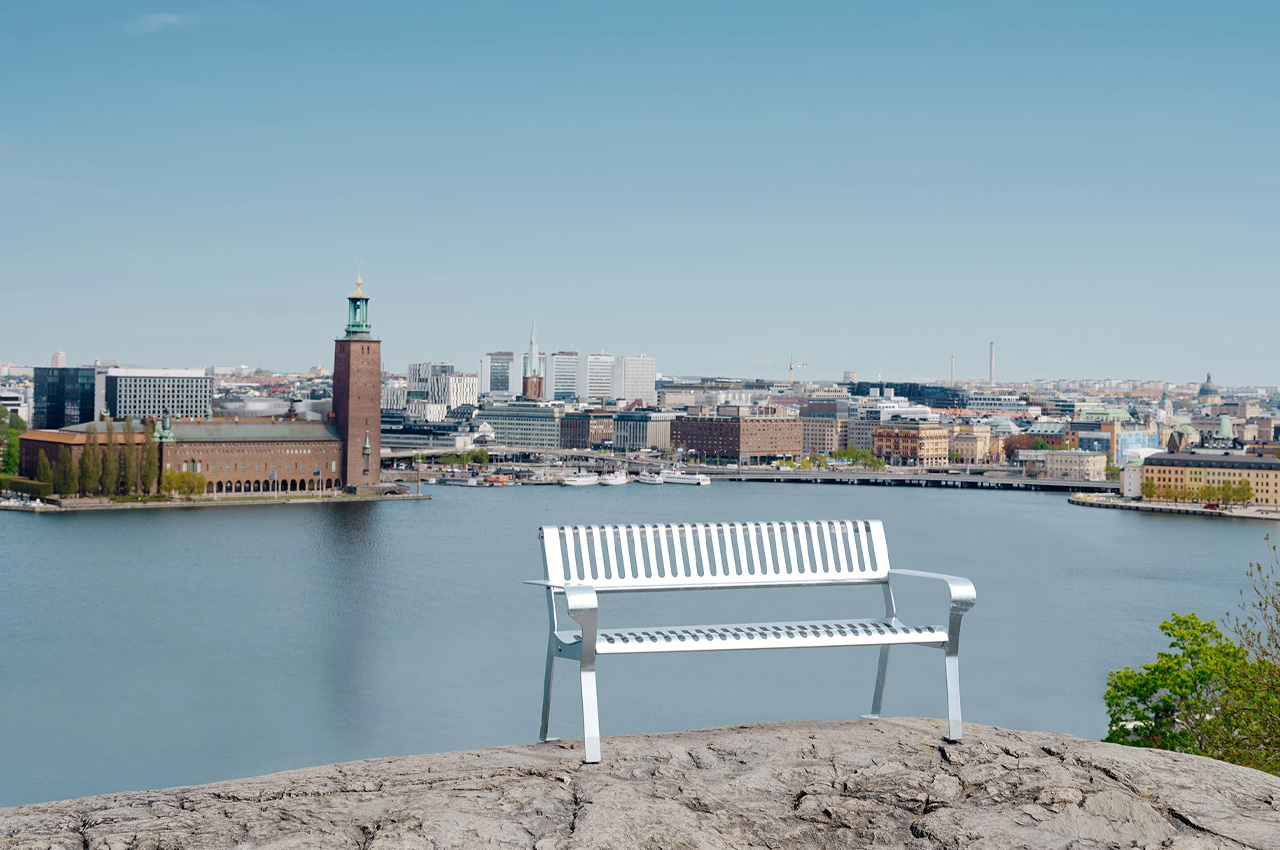 #Meet the Tellus Bench, “the world’s first” furniture made from fossil-free steel
