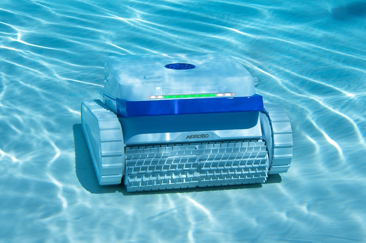 This AI-powered robotic pool cleaner will help keep your summer days  stress-free - Yanko Design