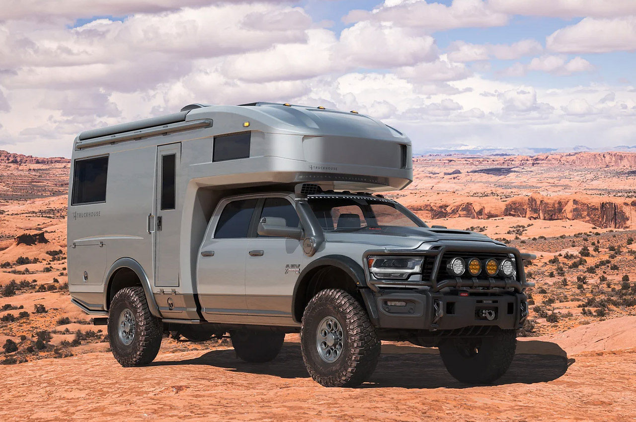 #TruckHouse BCR carbon fiber hardshell camper will inspire and captivate the adventure seeker in you