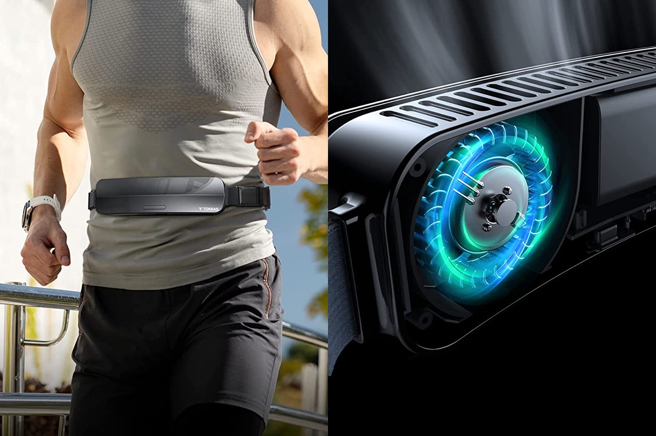 This Wearable Cooler Straps Around Your Waist and uses Phase