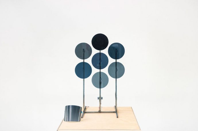 This Kinetic Sculpture Provides an Elegant Metaphorical Reflection on Environmental Impact through Dots