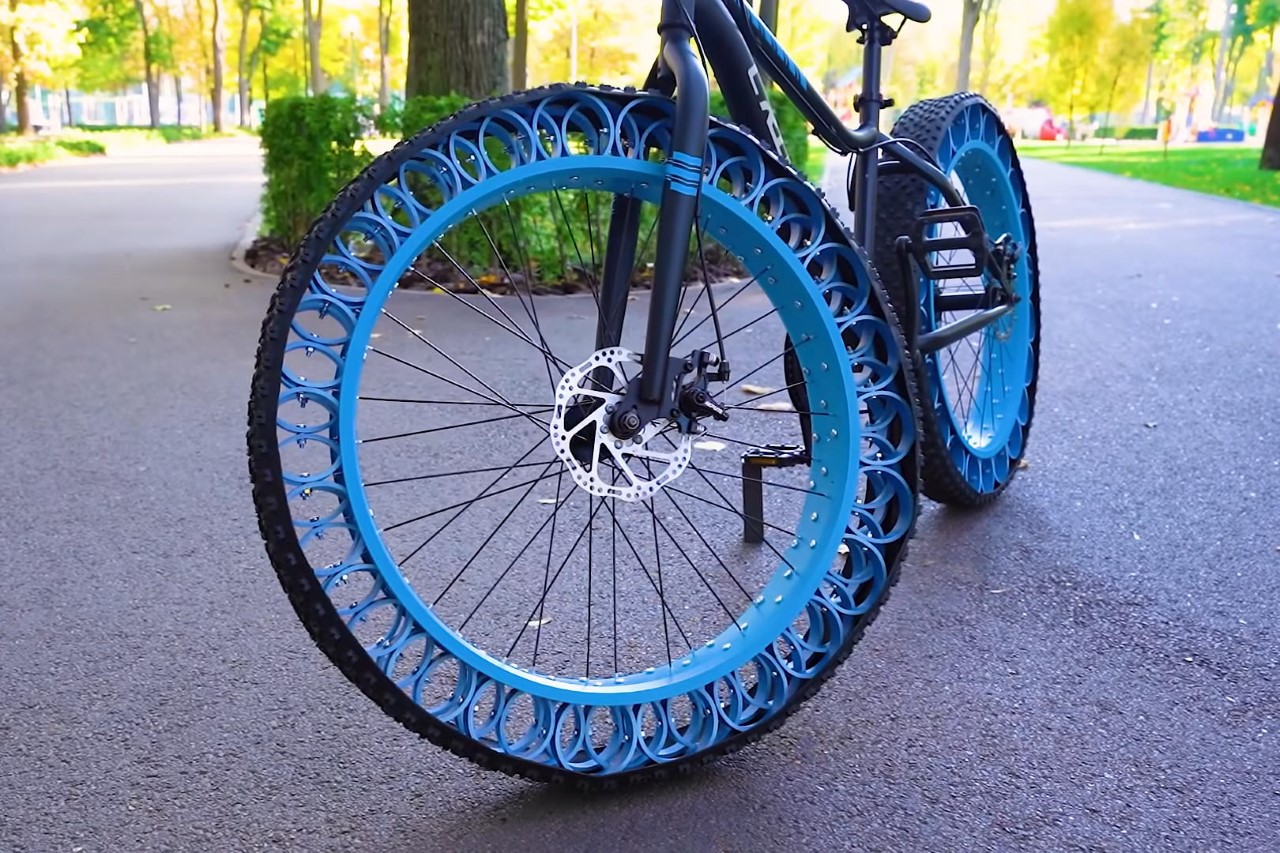 #Build Your Own Airless Bicycle Tire WITHOUT a 3D Printer