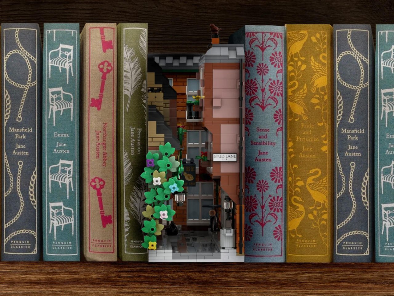 Build Your Own LEGO Book Nook That Opens Up Into This Gorgeous Diorama -  Yanko Design