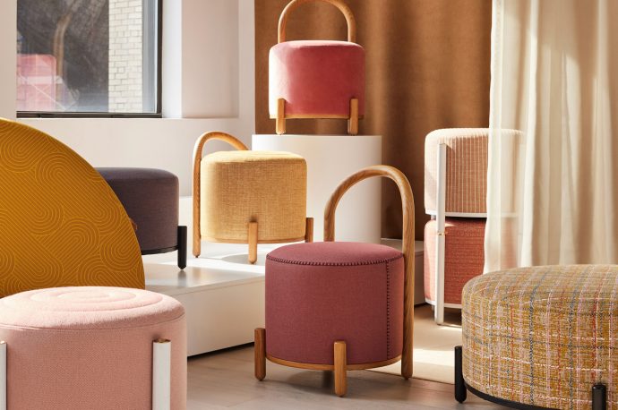 These bao-like poufs for modern workspaces are the perfect mix of playfulness and practicality