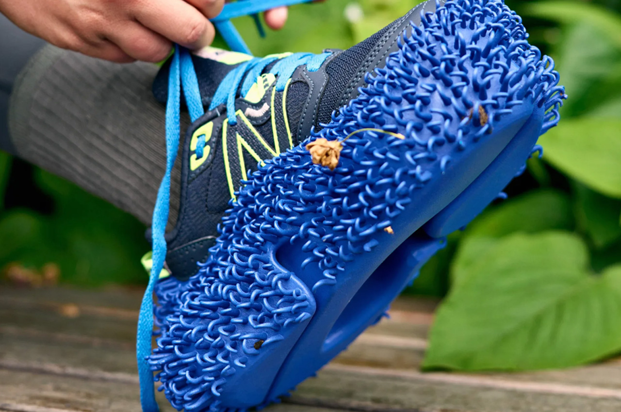 #City dwellers can step into these nature-inspired running shoes to spread the seeds while you run