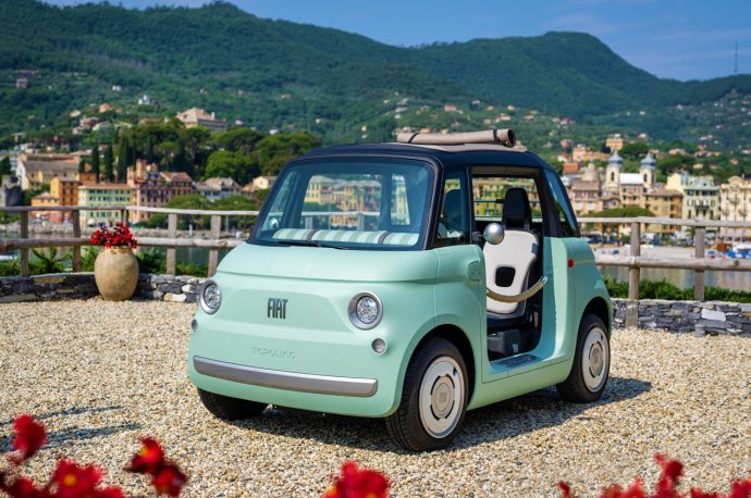FIAT Topolino is a subcompact EV for stylized urban mobility