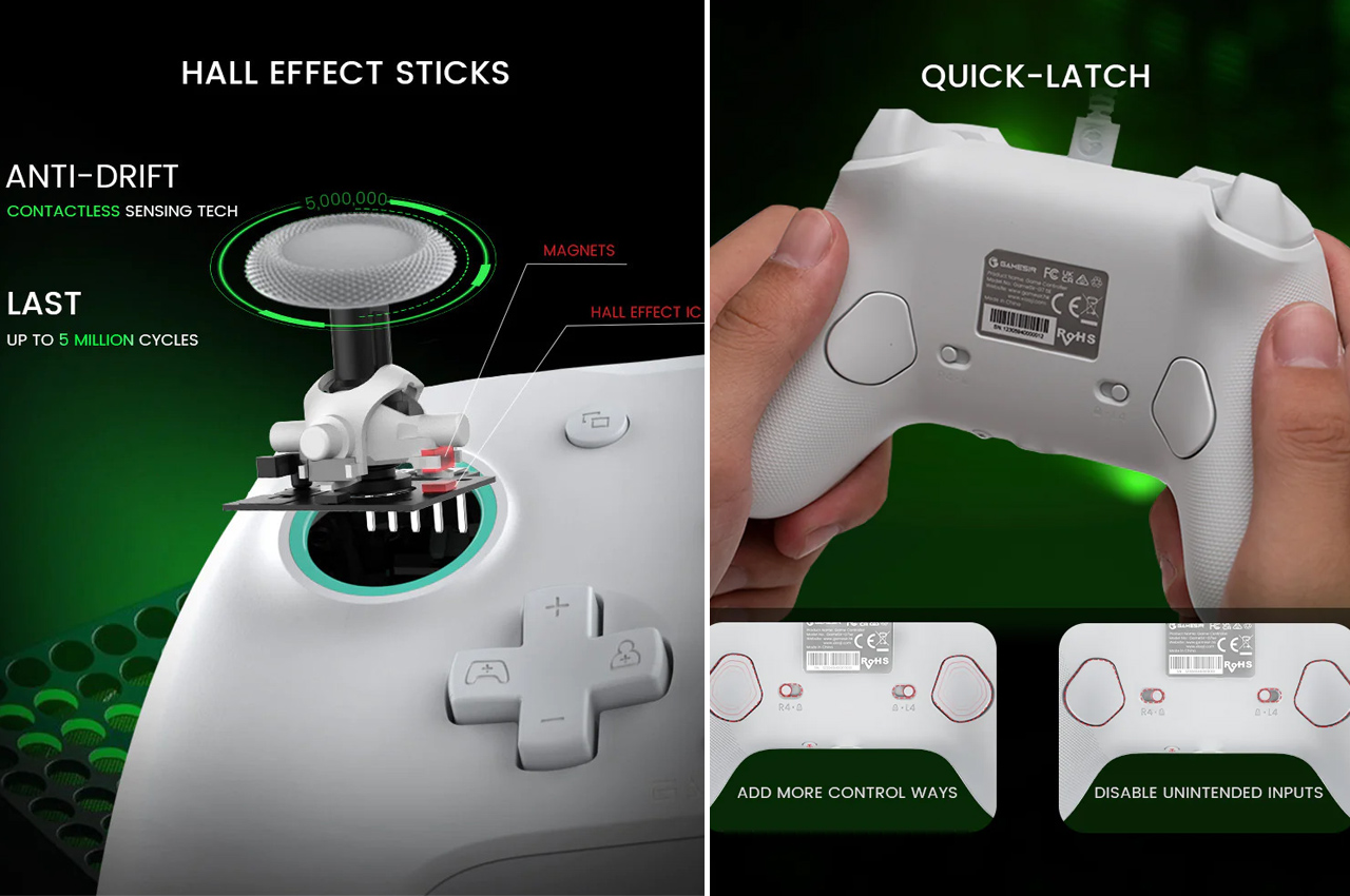 Eliminate stick drift with the GameSir G7 SE controller that has a