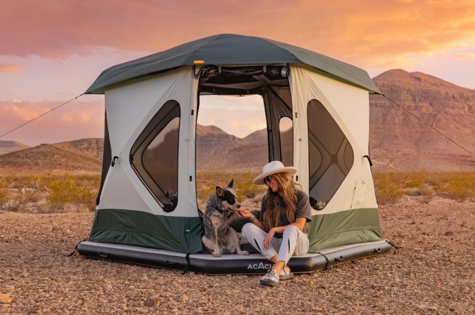How this innovative 3-in-1 tent system makes outdoor camping as comfy as being indoors