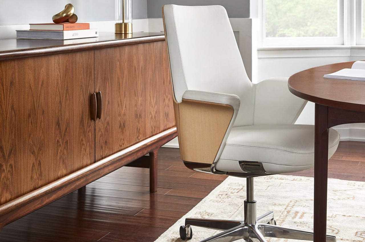 #Sleek + sophisticated office chair is the ultimate furniture design corporate offices need