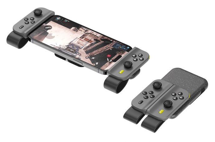 MagSafe compatible iPhone gaming controller makes gameplay precise and charging effortless