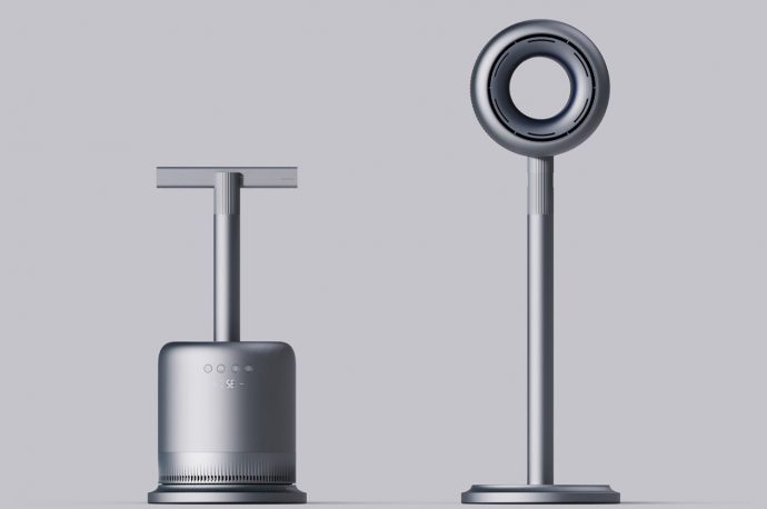 Multifunctional Heating Fan that Saves You Space of Multiple Appliances