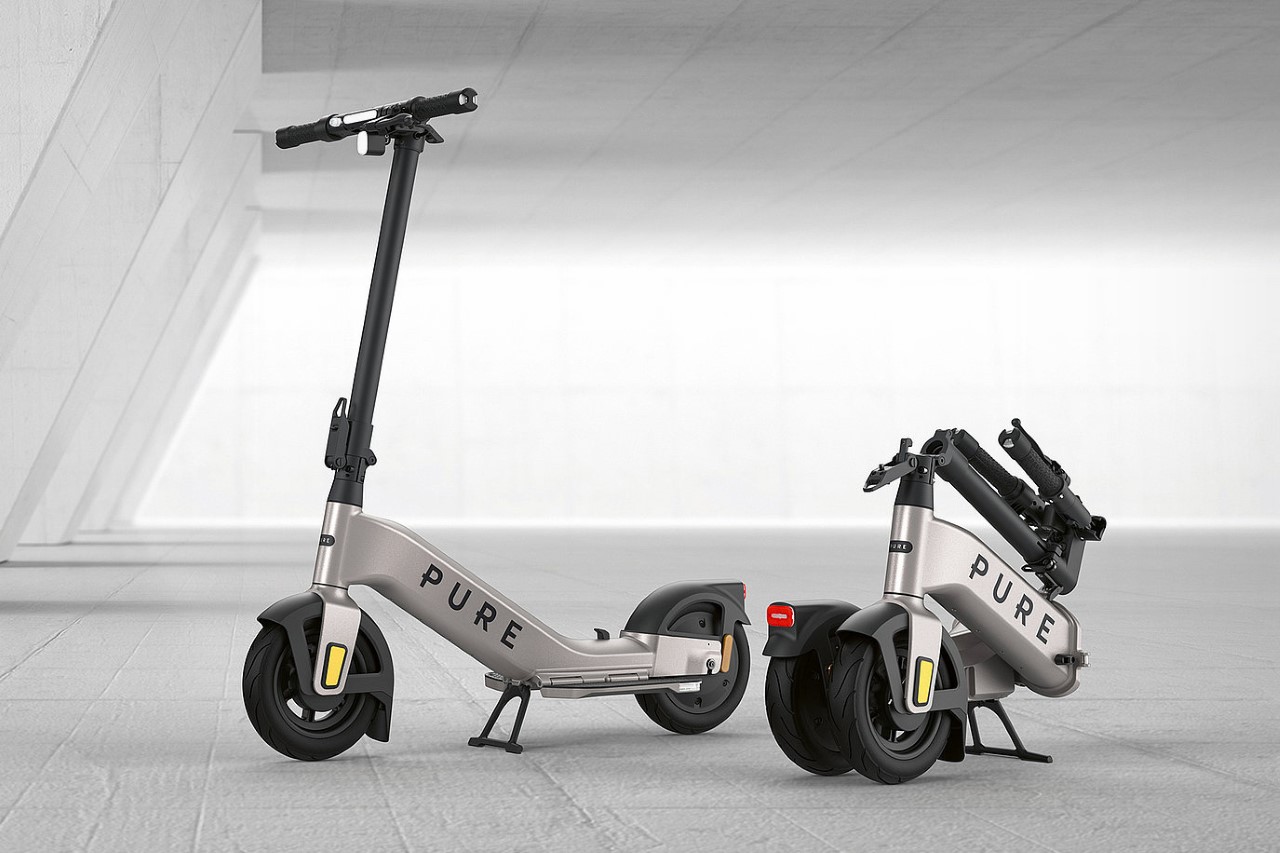 #Pure Electric’s Ultra-Compact E-Scooter Packs A 710W Motor And A Stunning 24+ Mile Range